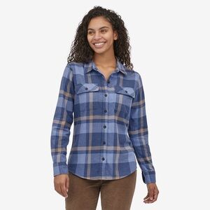 Patagonia Long-Sleeved Organic Cotton Midweight Fjord Flannel Shirt size XXL